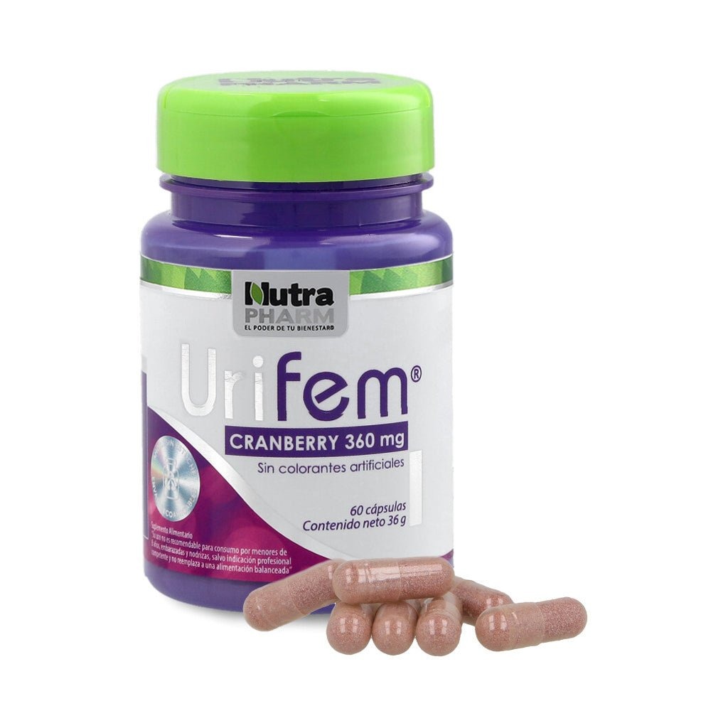 Suplemento Nutrapharm Urifem 60 Cápsulas