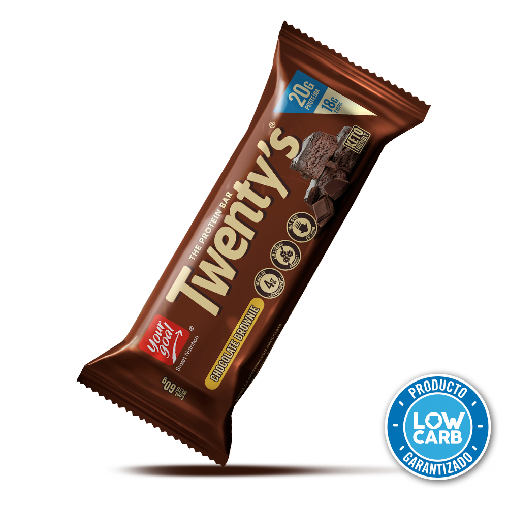 Barra de Proteína Twenty's Chocolate Brownie 12 unidades - Imagen 2