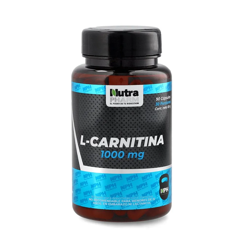 Suplemento Deportivo L-Carnitina 1000 mg WELLSTORE Suplemento Deportivo L-Carnitina 1000 mg WELLSTORE